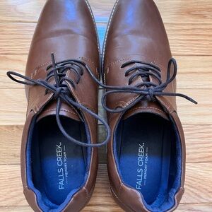 Falls Creek Men's Tan Oxfords